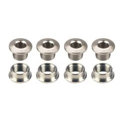NECO Brands Chainring Nut/Bolt Set (x4) For HUPcc Cranks