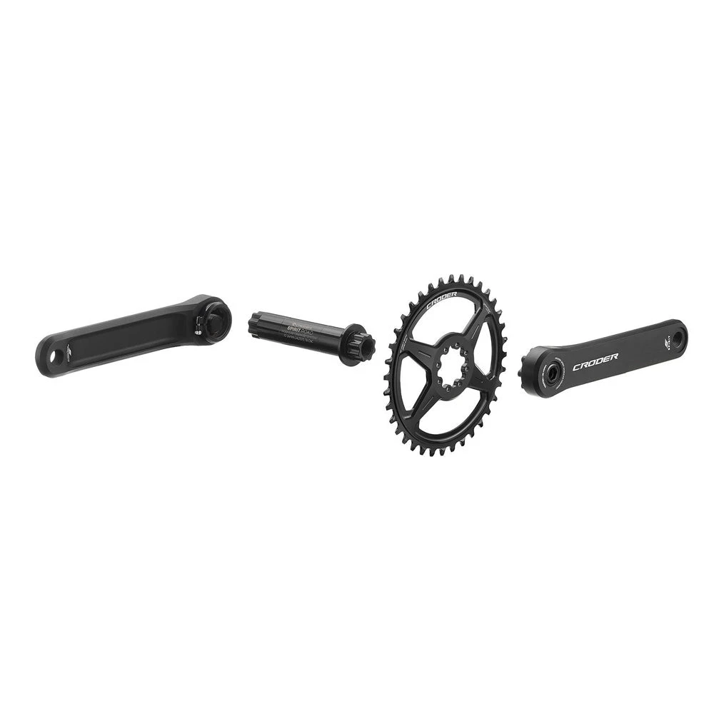 Croder Spirit Crankset - Single Chainring CX 1 Croder Spirit Crankset - Single Chainring CX