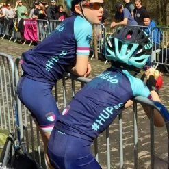 HUPcc Road HUP Italian Kids Cycling Bib Shorts