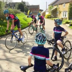 HUPcc Road HUP Finestre Kids Short Sleeved Cycling Jersey