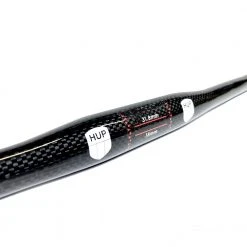 HUPcc HUP Carbon 760mm MTB Flat Handlebars: Cyclocross/MTB/Gravel/Tri Bikes