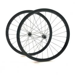 HUPcc CX HUP TD35 'Black Label' 700c Disc Aero Wheelset (35mm Deep BC Legal Tubs)