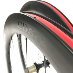 HUPcc HUP CD50 'Black Label' 700c Disc Aero Wheelset (50mm Deep CX Legal Tubeless)