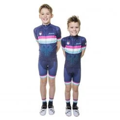HUPcc Road HUP Finestre Kids Short Sleeved Cycling Jersey