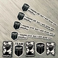 HUPcc HUP Cycling Sticker Set Accessories