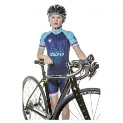 HUPcc Triathlon HUP Stelvio Kids Short Sleeved Cycling Jersey