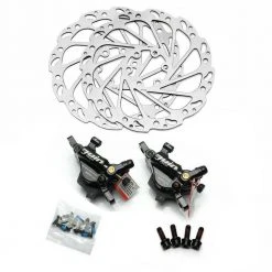 Juin Tech F1/M1 Hydraulic Cable Pull Disc Brake Set - Flat/Post Mount