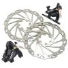 Juin Tech F1/M1 Hydraulic Cable Pull Disc Brake Set - Flat/Post Mount
