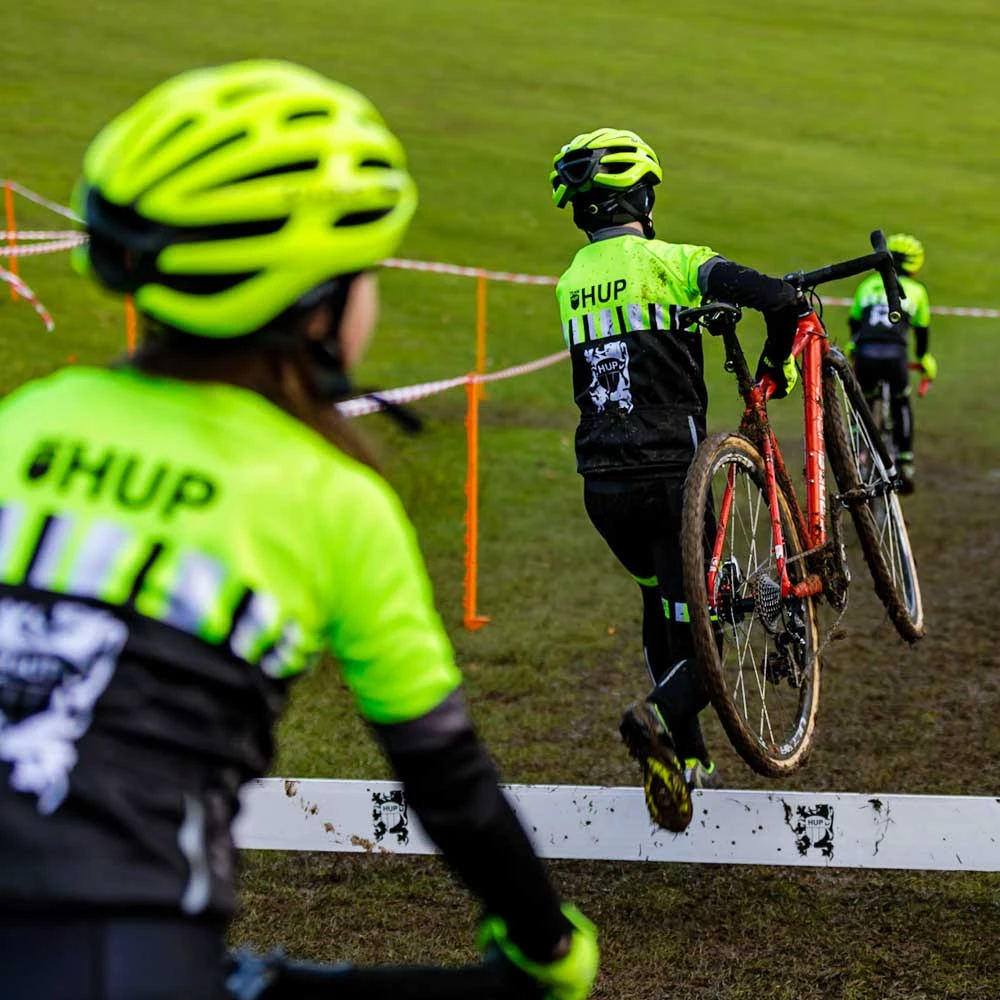 HUPcc TEAM HUP Kids Winter Cycling Thermal Bib Tights 6 HUPcc TEAM HUP Kids Winter Cycling Thermal Bib Tights