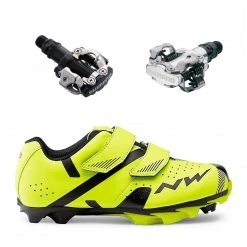 CX Northwave Kids Hammer And MTB Pedals Bundle