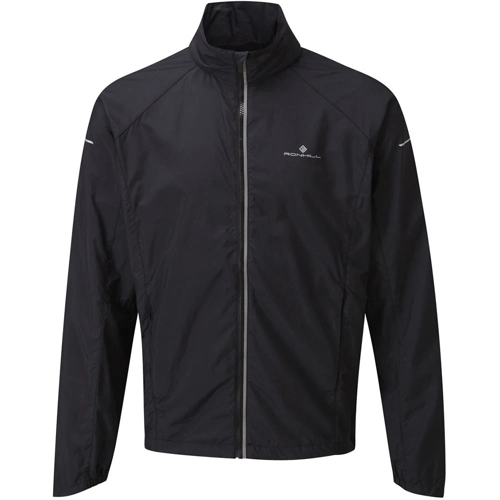 Ronhill Junior Pursuit Running Jacket (black) 1 Ronhill Junior Pursuit Running Jacket (black)