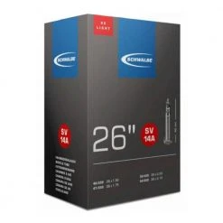 Gravel Schwalbe SV14A Cyclocross Inner Tubes For 33c 650b CX Tyres (Pair)