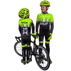 HUPcc TEAM HUP Kids Winter Cycling Thermal Bib Tights 12 HUPcc TEAM HUP Kids Winter Cycling Thermal Bib Tights